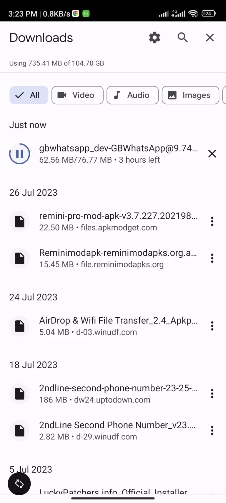 GBWhatsApp Old Version APK Download Anti-Ban Official (All Versions)